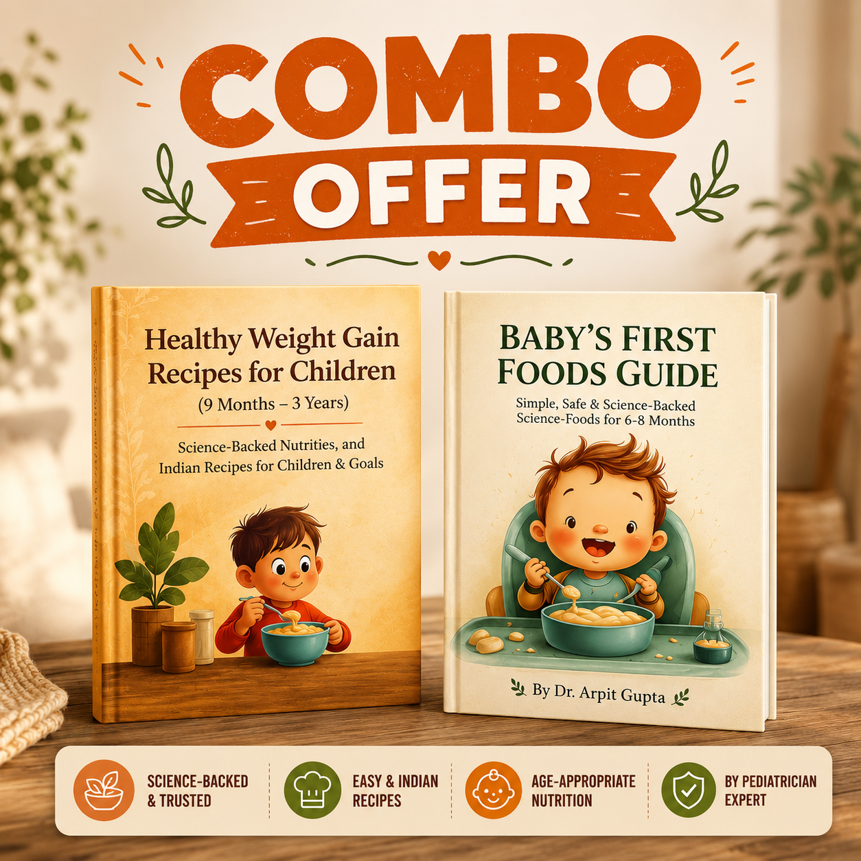 Combo ( Baby's First Food + Healthy Weight Gain )