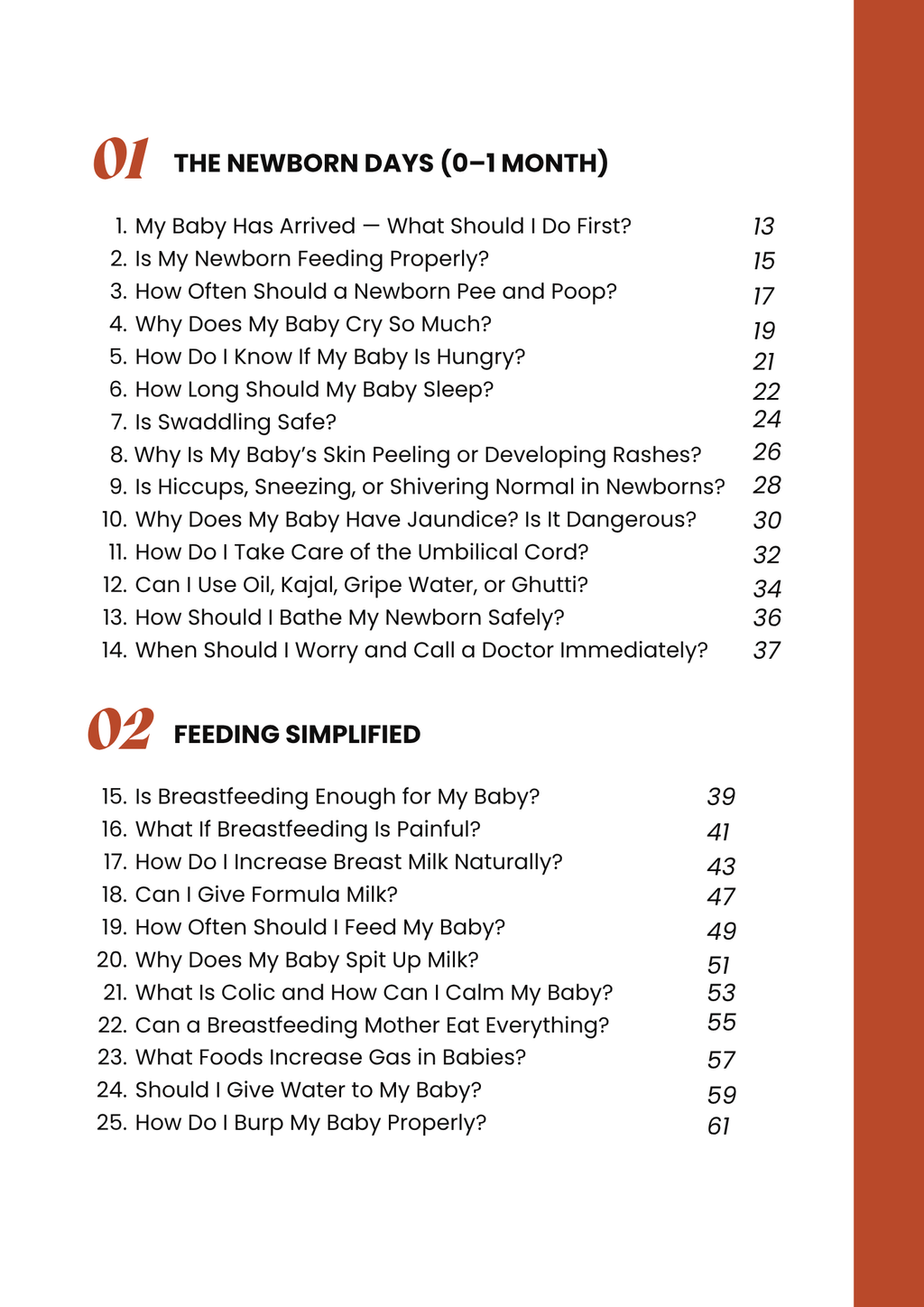 Baby's First Year Simplified - E-Book