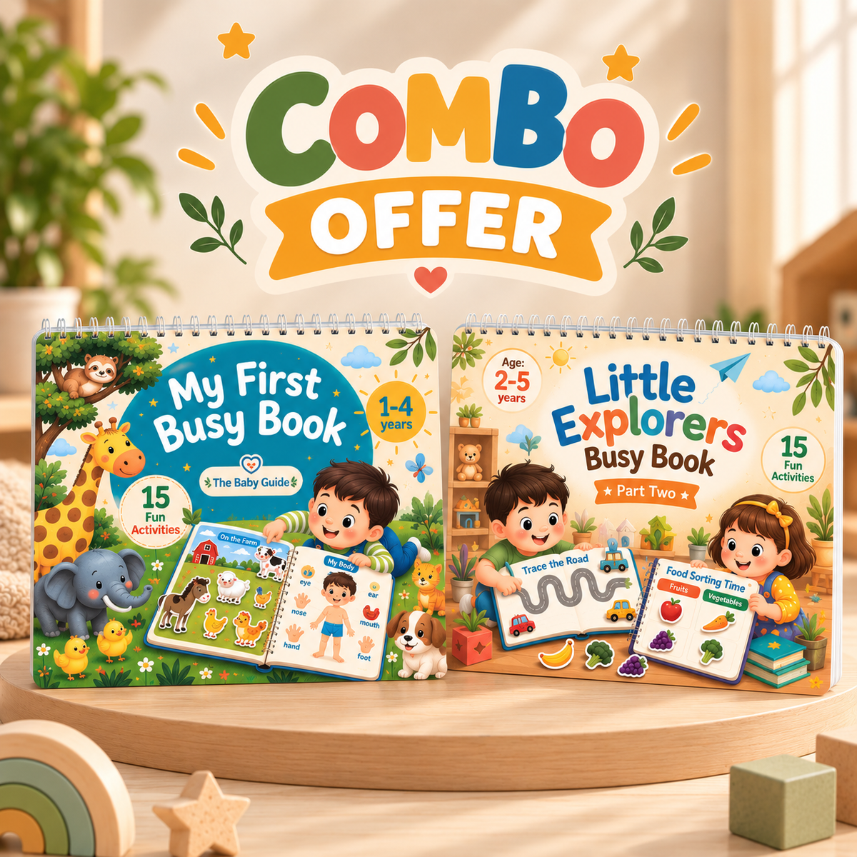 Activty Books Combo