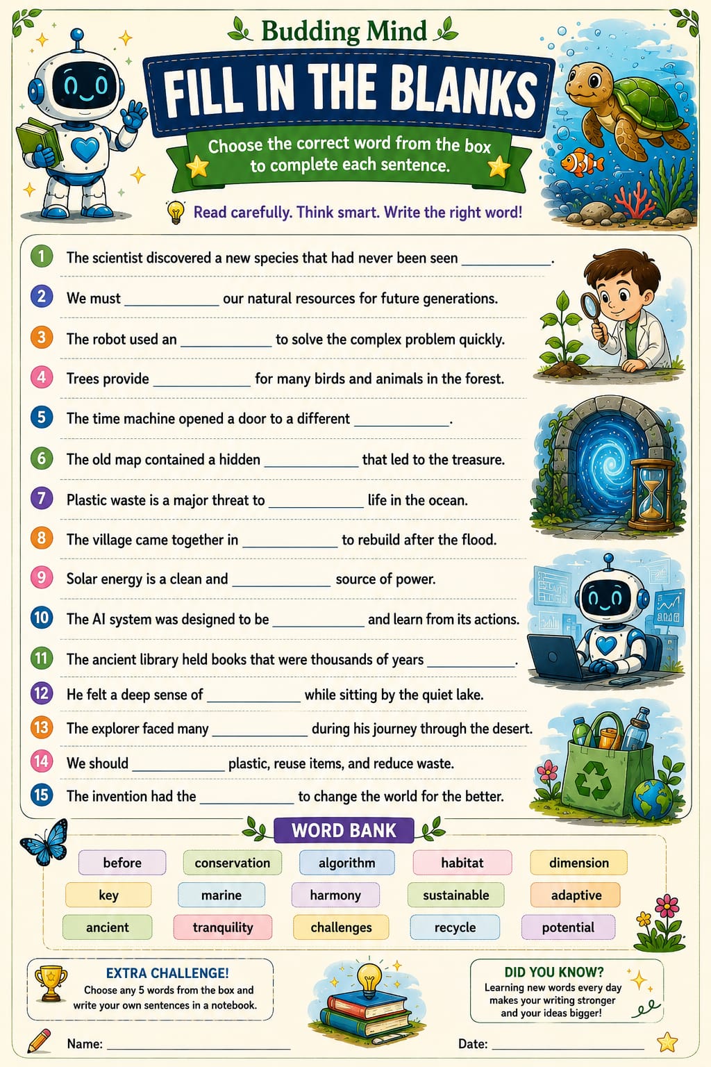 Creative Writing Workbook