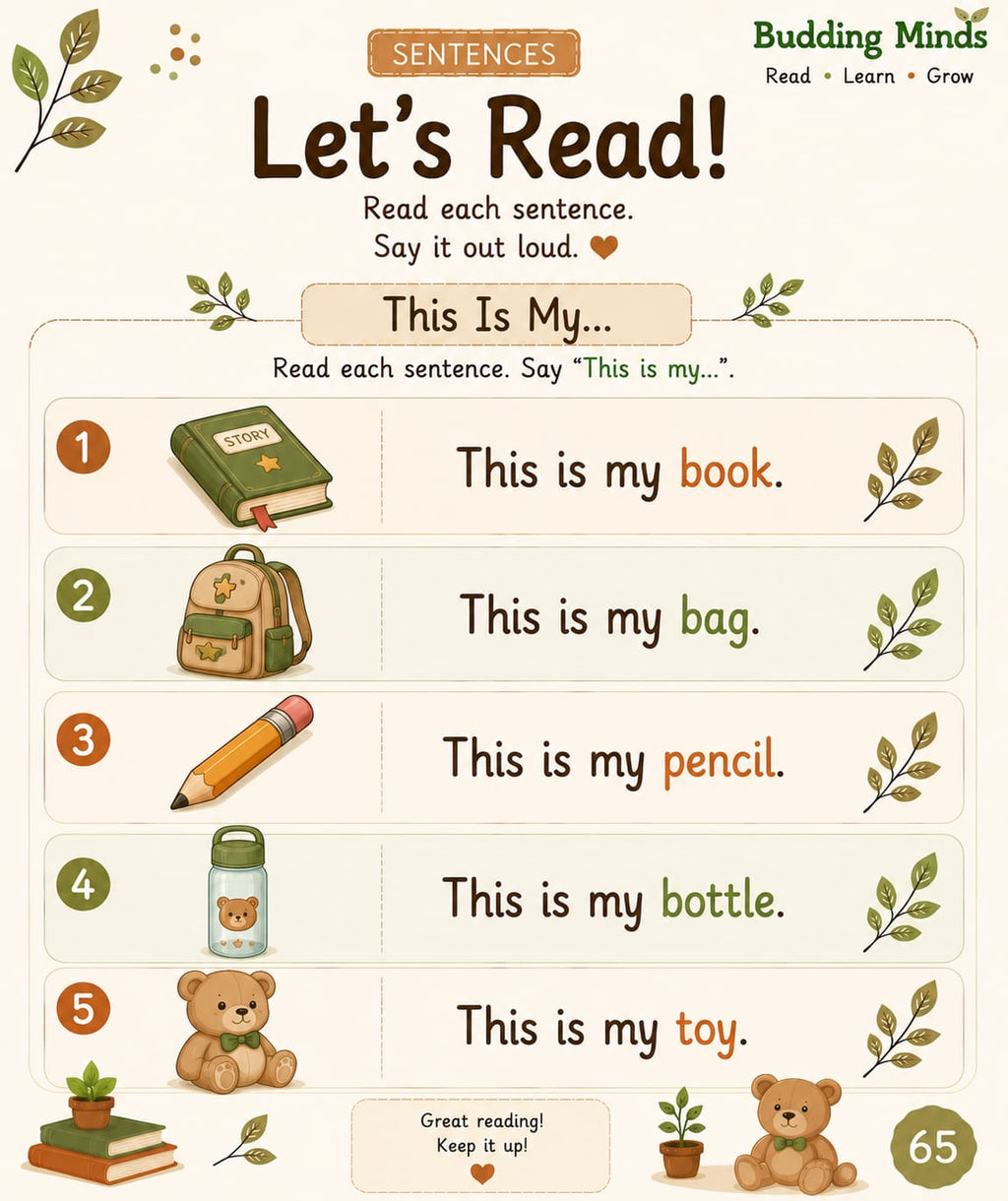 My First Reading Book